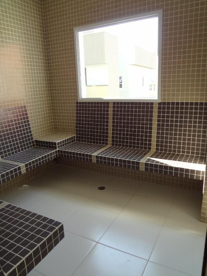 Lindo Apto Com Piscina, Sauna, Salao De Jogos, Wifi, Ar Condicionado E Sacada Gourmet No Itagua